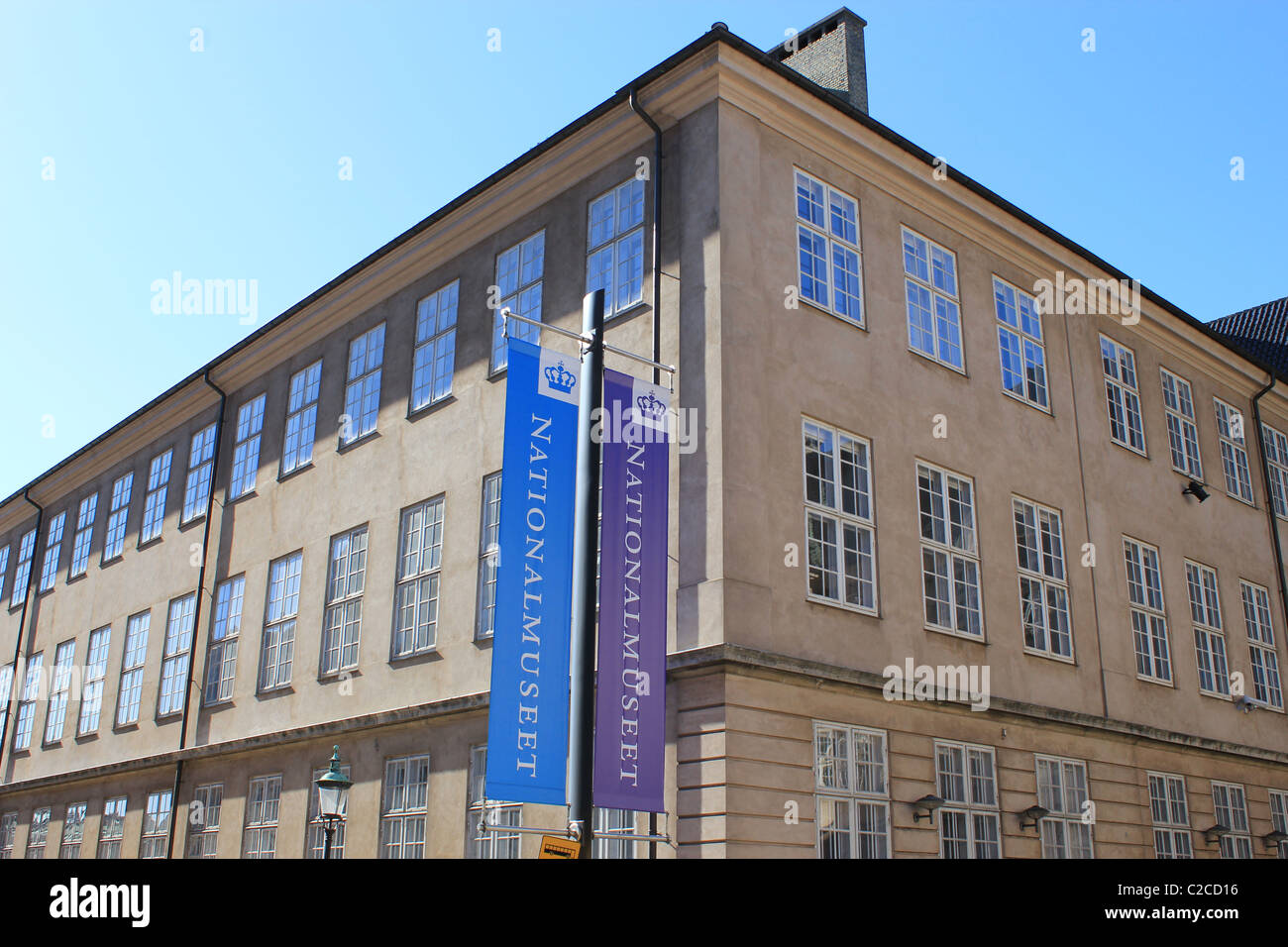 Museo Nacional de Copenhague Dinamarca Foto de stock