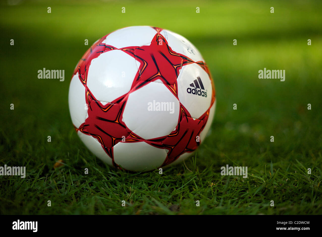 La Liga de Campeones de fútbol de adidas Foto de stock