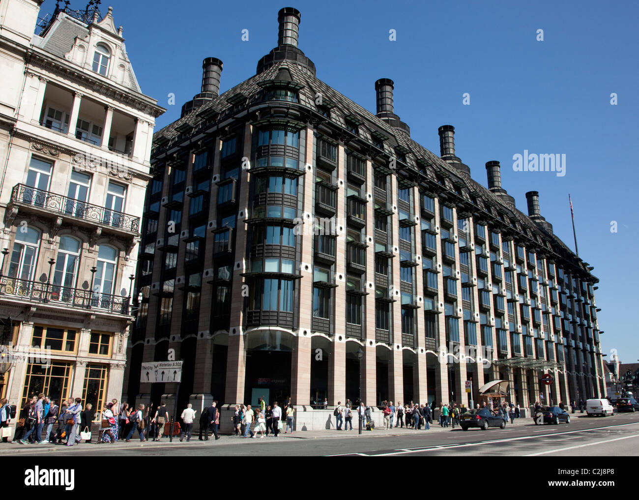 Portcullis House, Westminster, London Foto de stock
