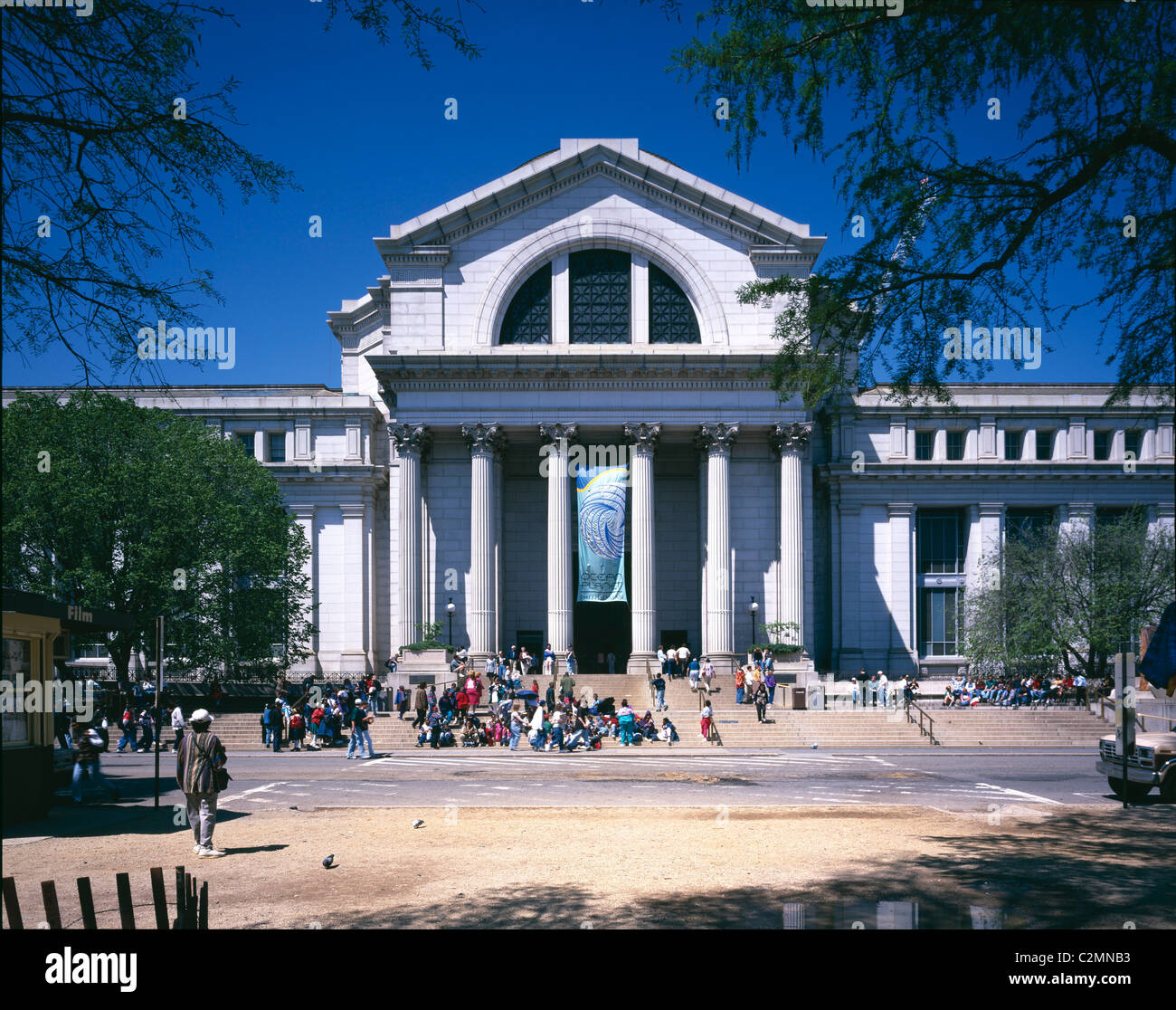 El Smithsonian Institute en Washington, DC. Ee.Uu.. Foto de stock