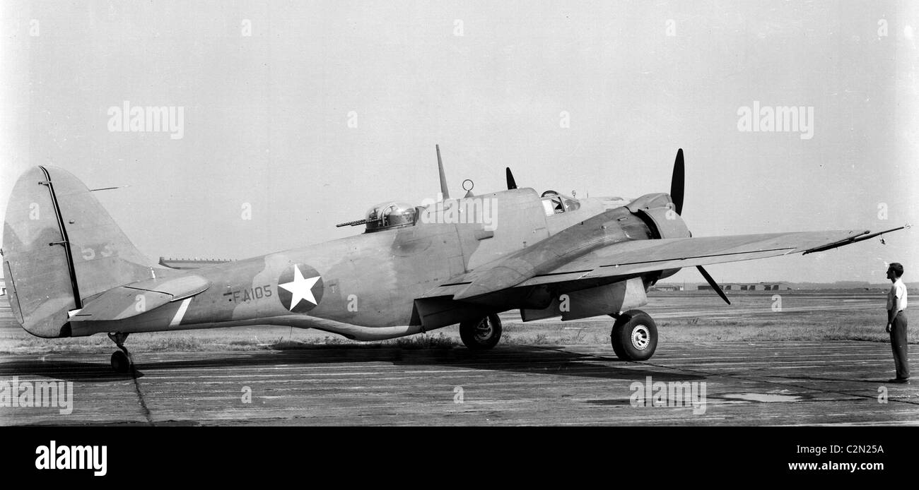 Martin RA-30 bombardero Baltimore Foto de stock