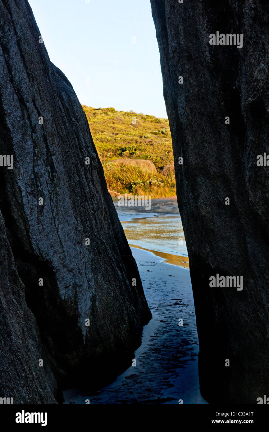 Elephant Rocks, cerca de Dinamarca, William Bay National Park , Suroeste de Australia Foto de stock