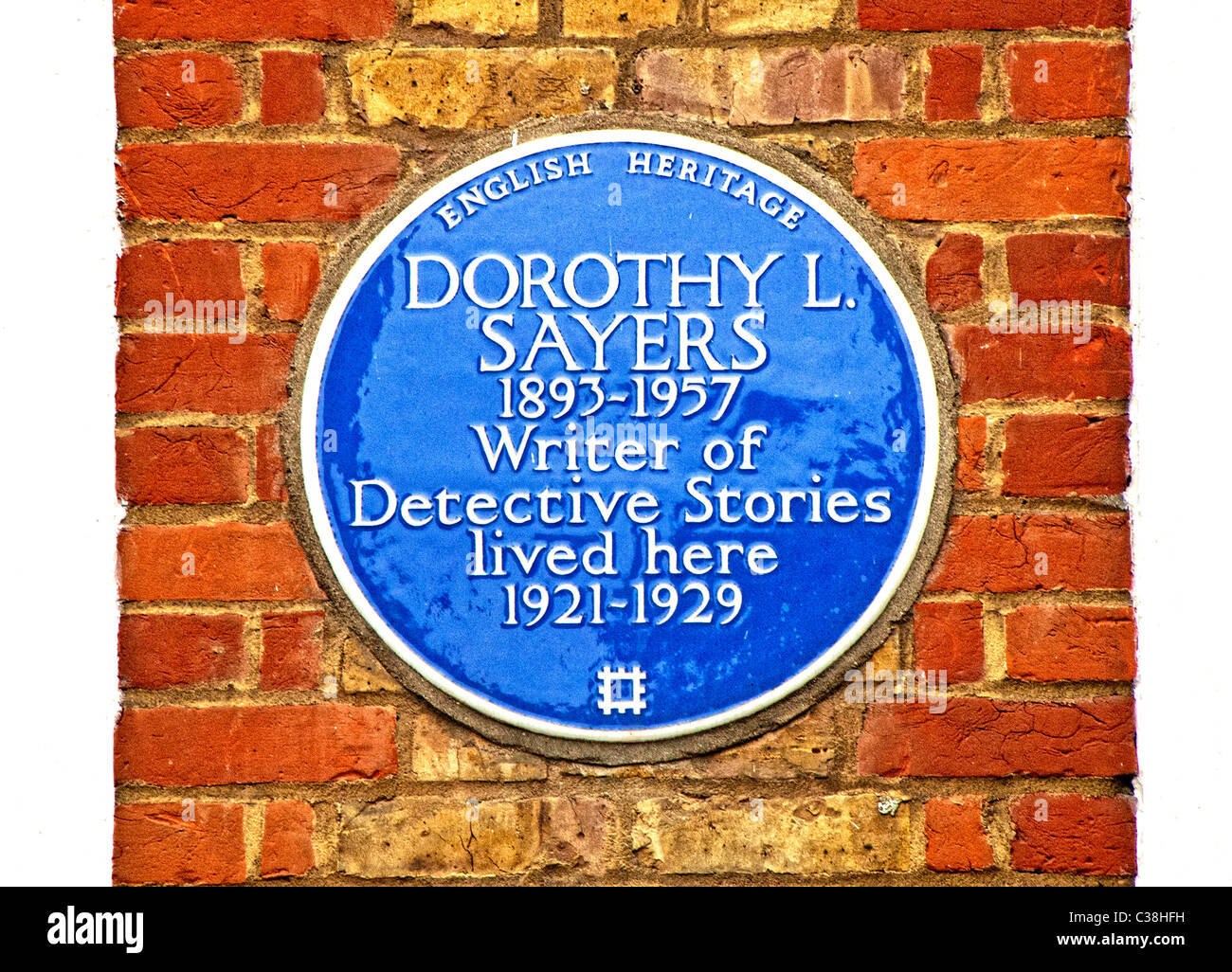 Casa en Londres, donde vivió Dorothy Sayers, 1921-1929 23 & 24 Gt. James Street, WC1; Haus der Krimi-Autorin Foto de stock