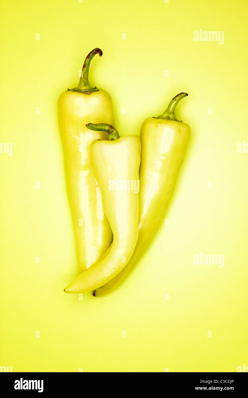 Pimiento plátano Foto de stock