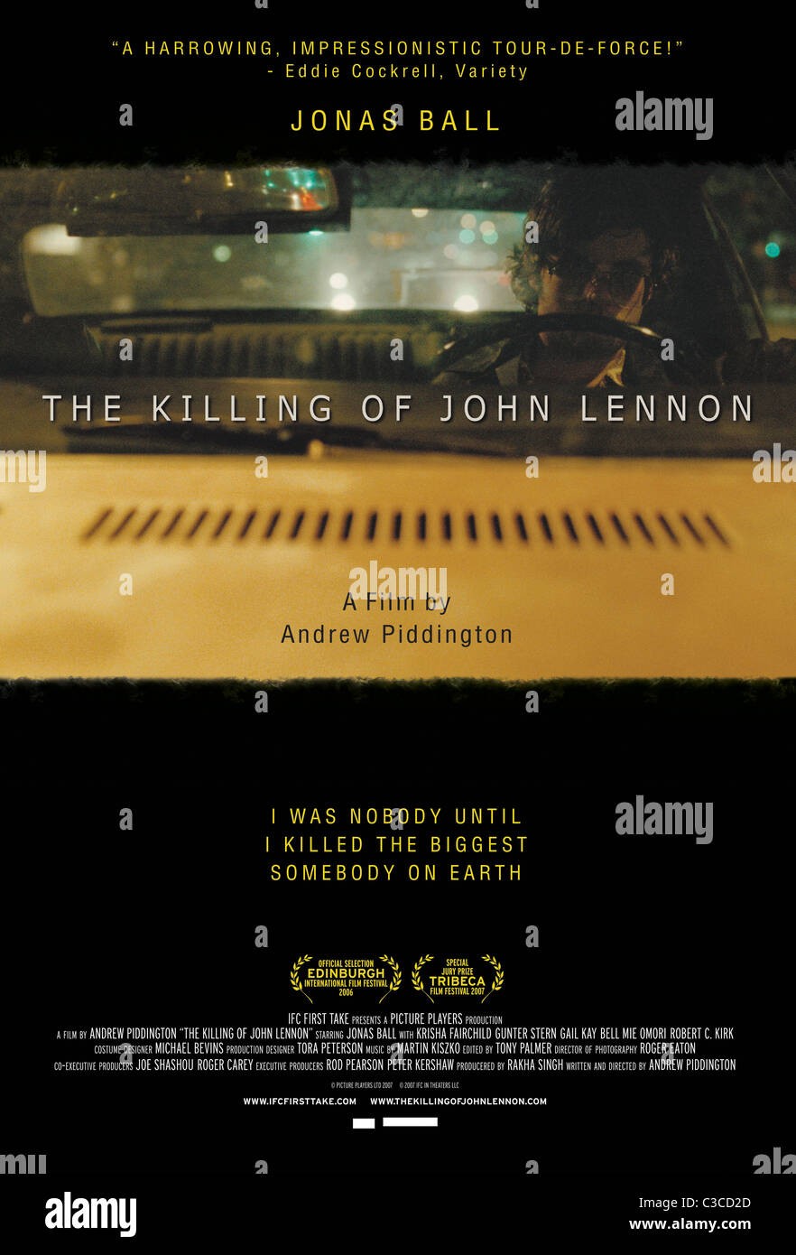 Póster de la película EL ASESINATO DE JOHN LENNON (2006 Fotografía de stock Alamy Póster de la película EL ASESINATO DE JOHN LENNON (2006 Fotografía de stock Alamy