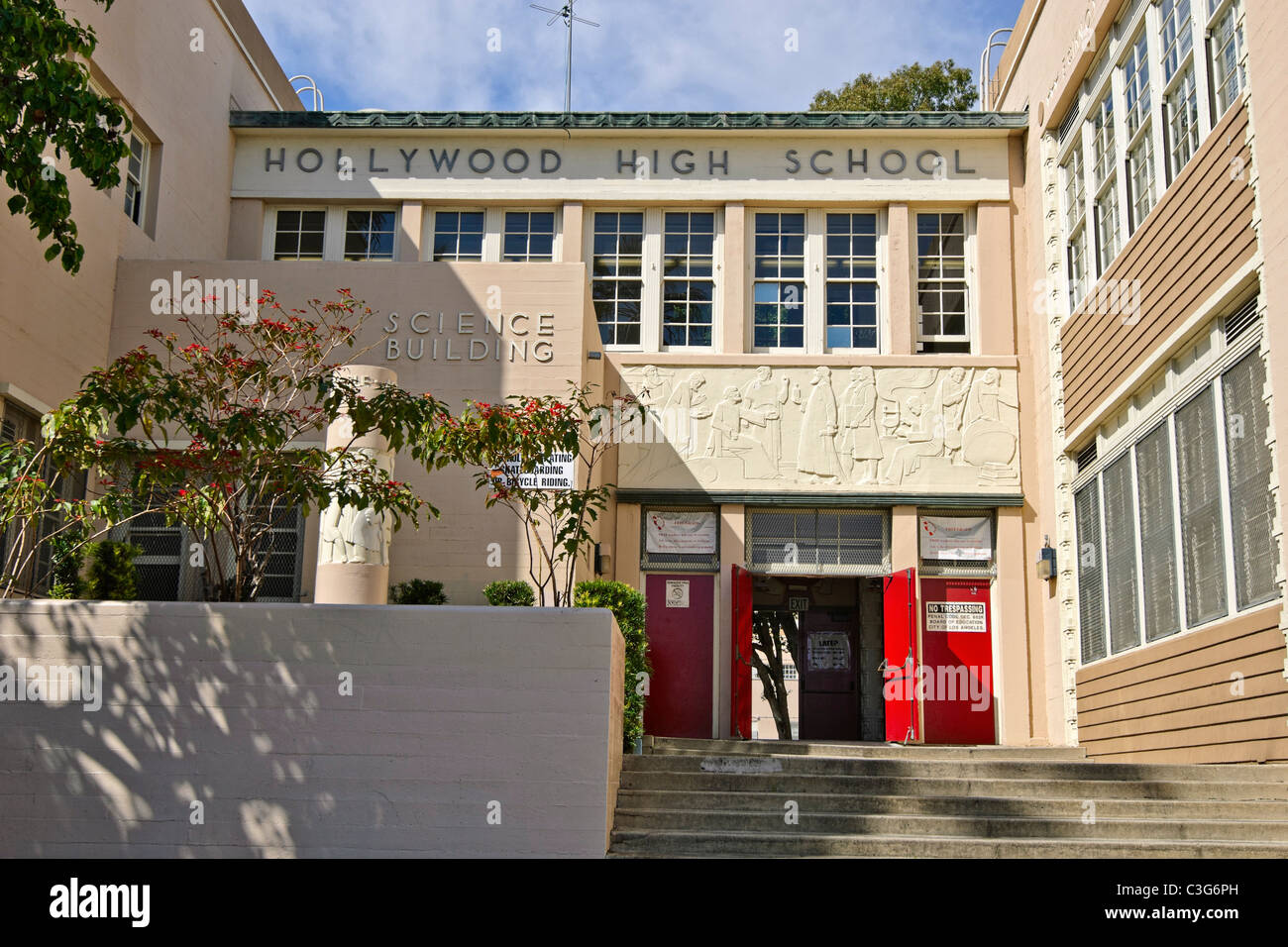 High school secundaria de hollywood fotografías e imágenes de alta