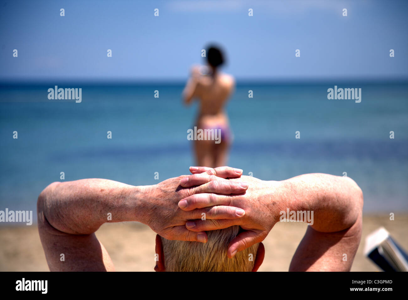 Voyeur beach fotografías e imágenes de alta resolución photo pic