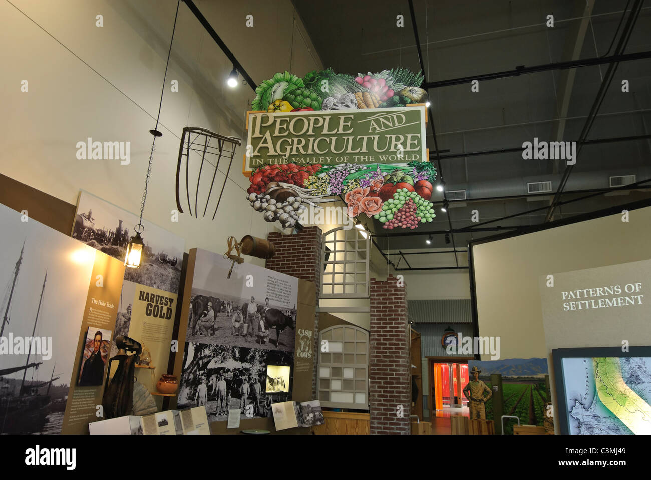El Rabobank Museo de Agricultura en Salinas, CA. Foto de stock
