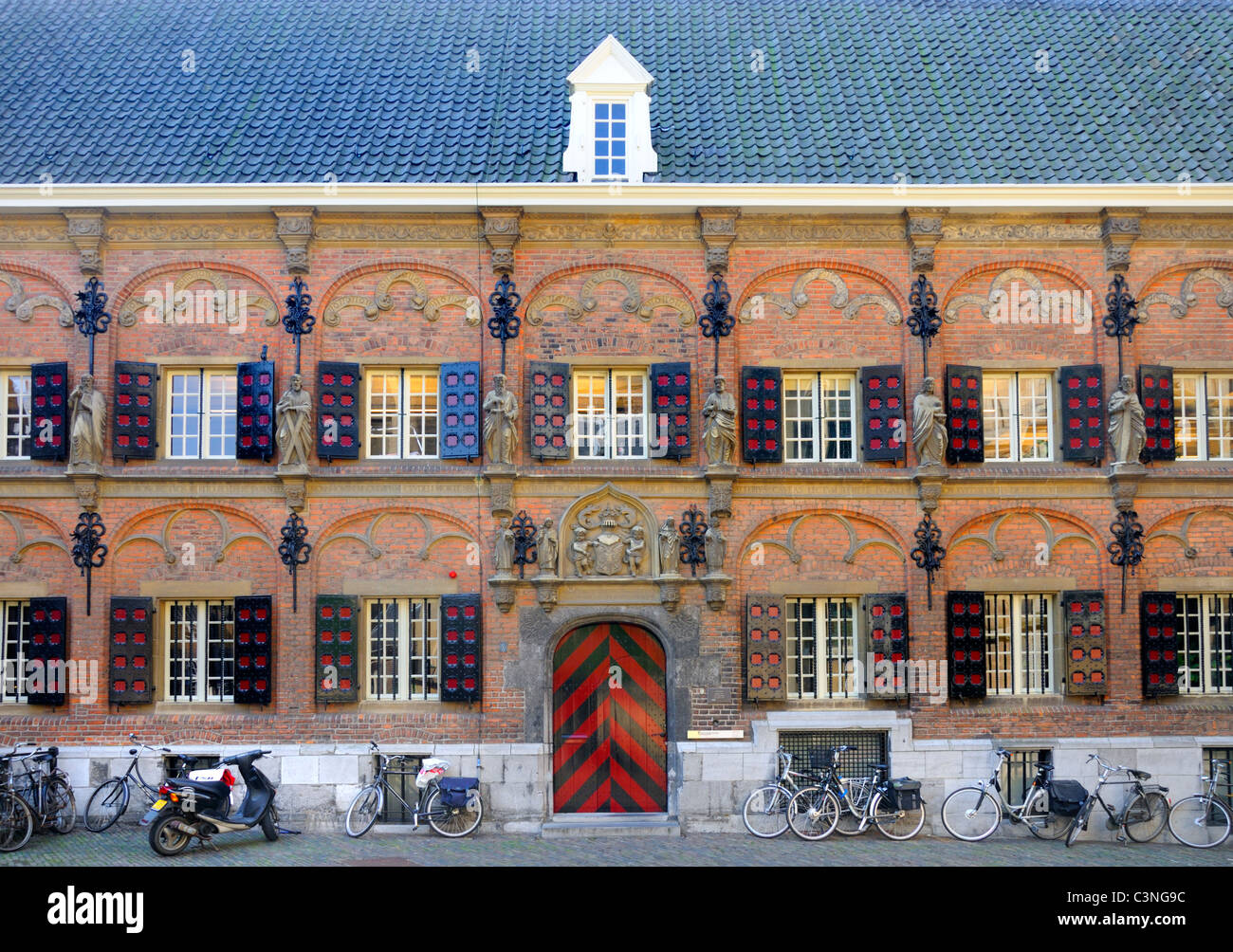 Nijmegen, Holanda. Latijnse School (1545) Foto de stock