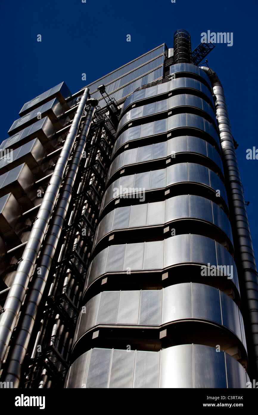 Edificio Lloyds de Londres. Foto de stock