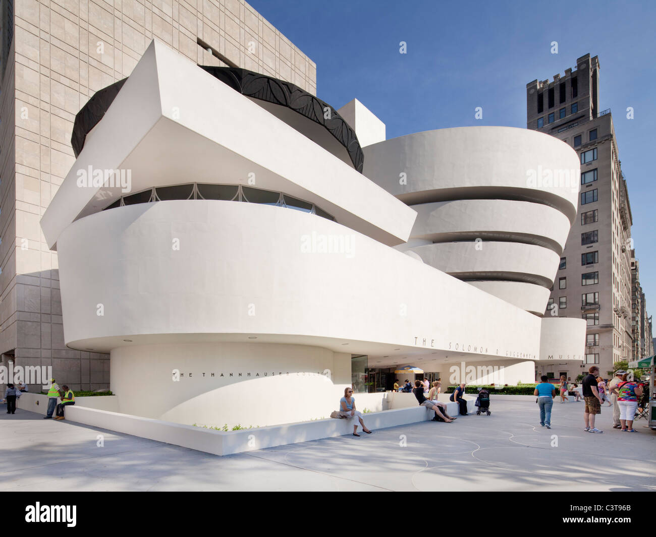 Solomon R. Guggenheim Museum de Nueva York Foto de stock