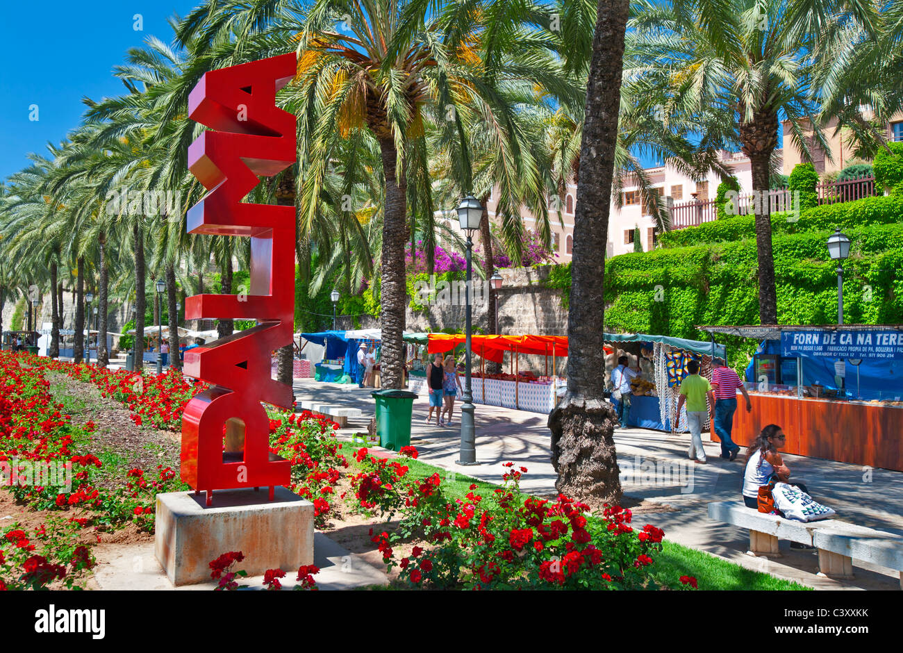Palma Signo Escultura Pasio Maritimo Fotos E Im genes De Stock Alamy