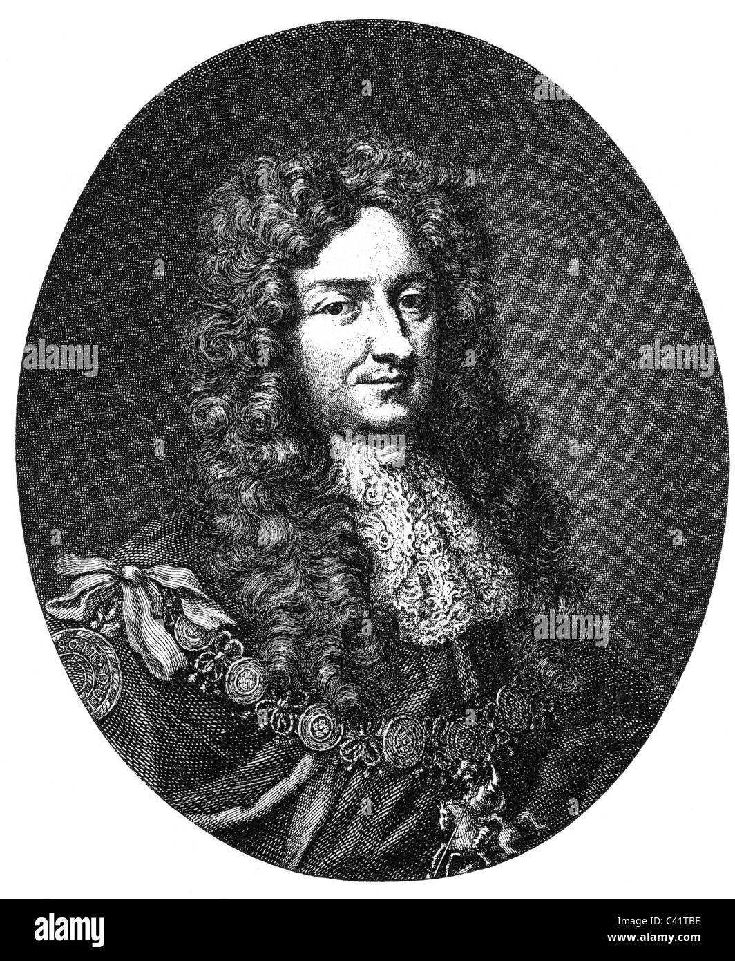 Hyde, Laurence, 1r Earl de Rochester, Marzo 1641 - 2.5.1711, políticos ingleses, retrato, grabado en cobre por Jacobus Houbraken, siglo XVIII, , Copyright del artista no ha de ser borrado Foto de stock