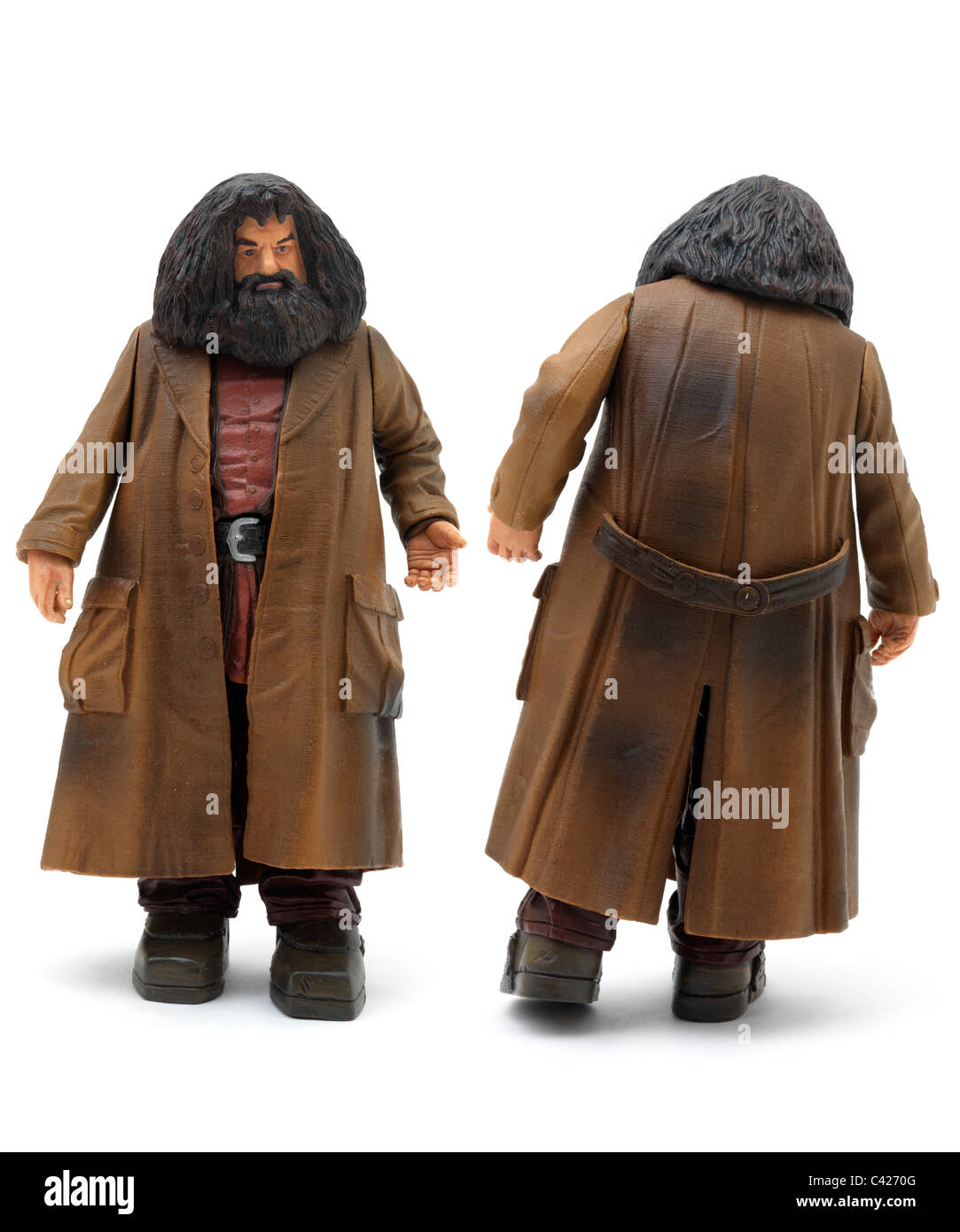 2 Hagrid muñecos desde historias de Harry Potter Fotografía de stock - Alamy