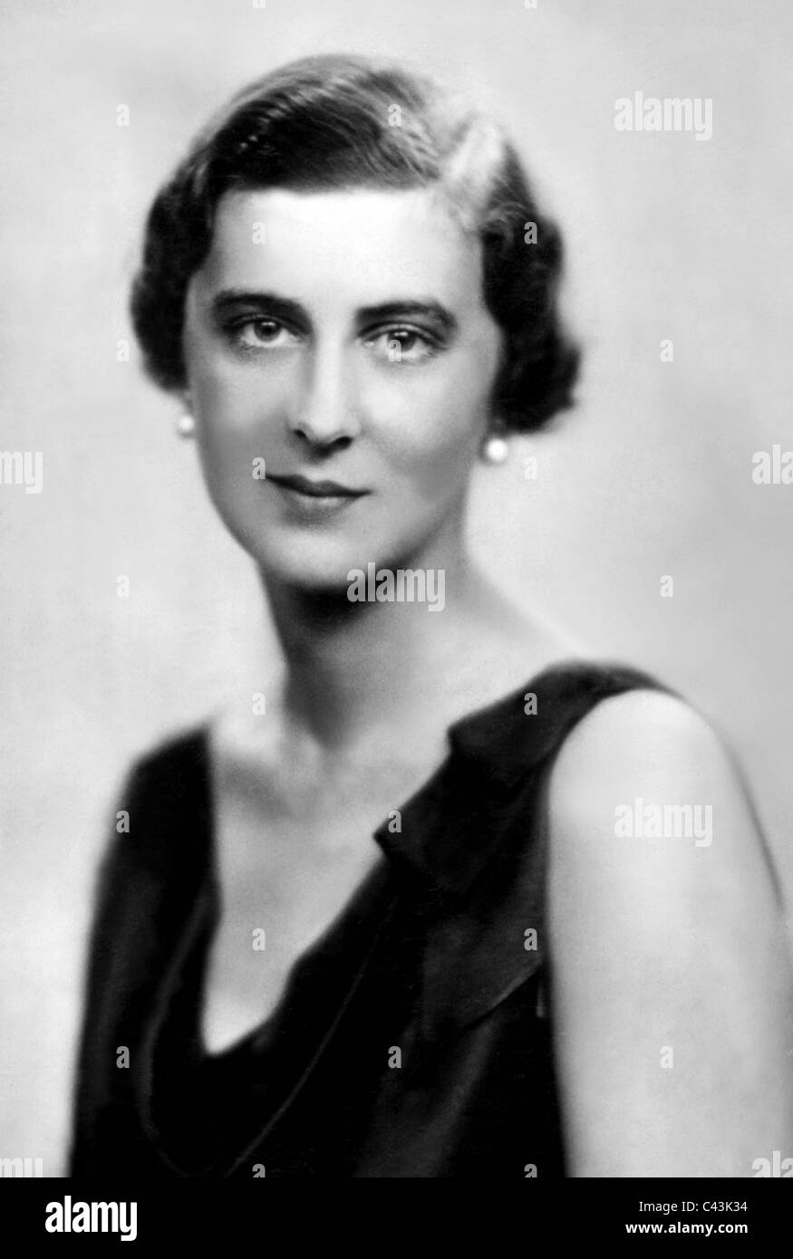 La princesa MARINA DE GRECIA la familia real el 25 de marzo de 1936 Fecha aproximada Foto de stock