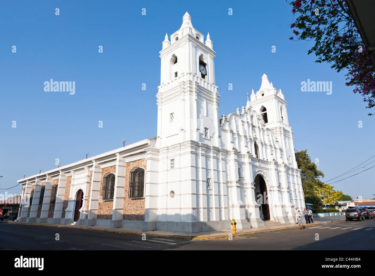 La Catedral de Chitré, la Península de Azuero, Panamá Foto de stock