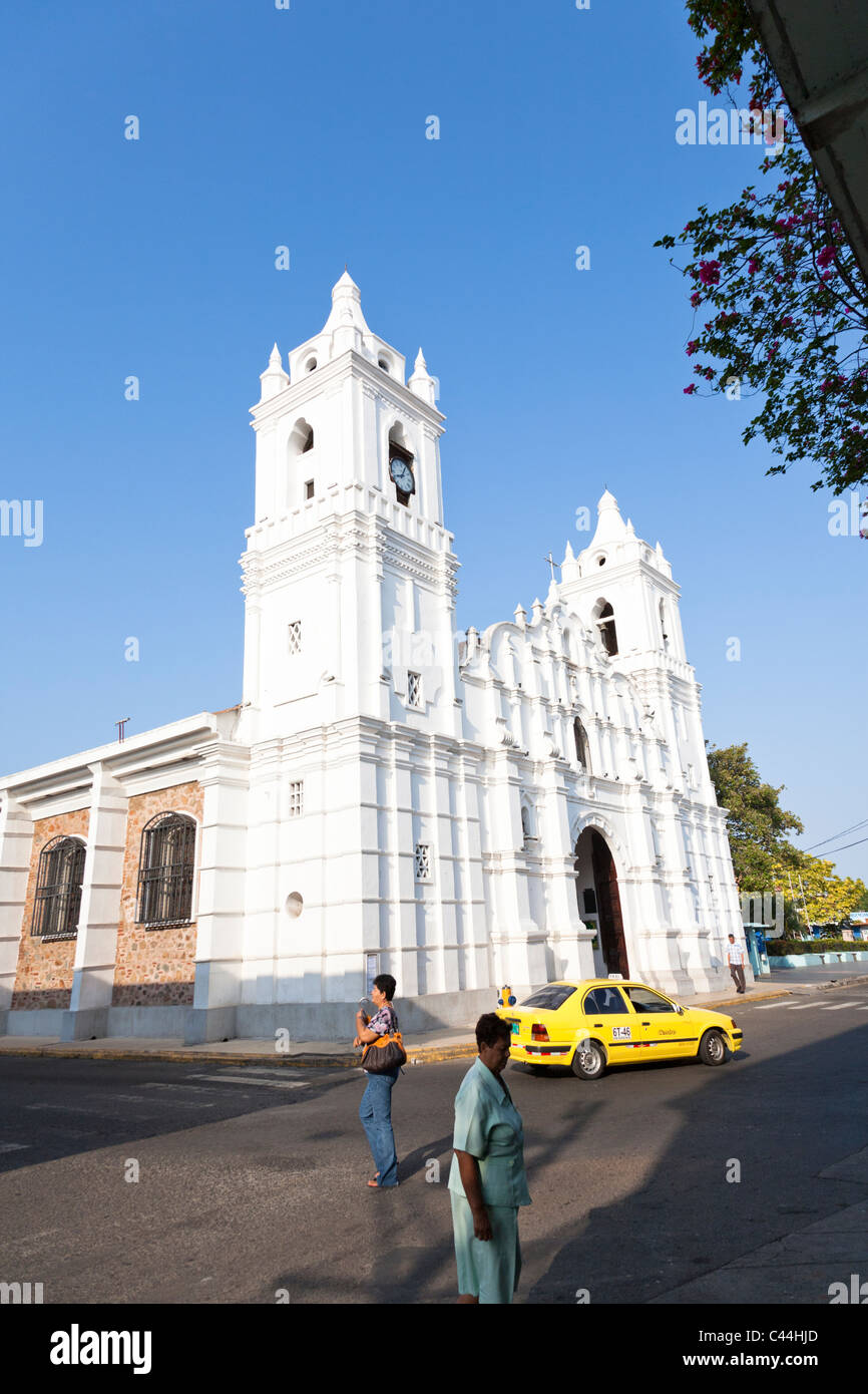 La Catedral de Chitré, la Península de Azuero, Panamá Foto de stock