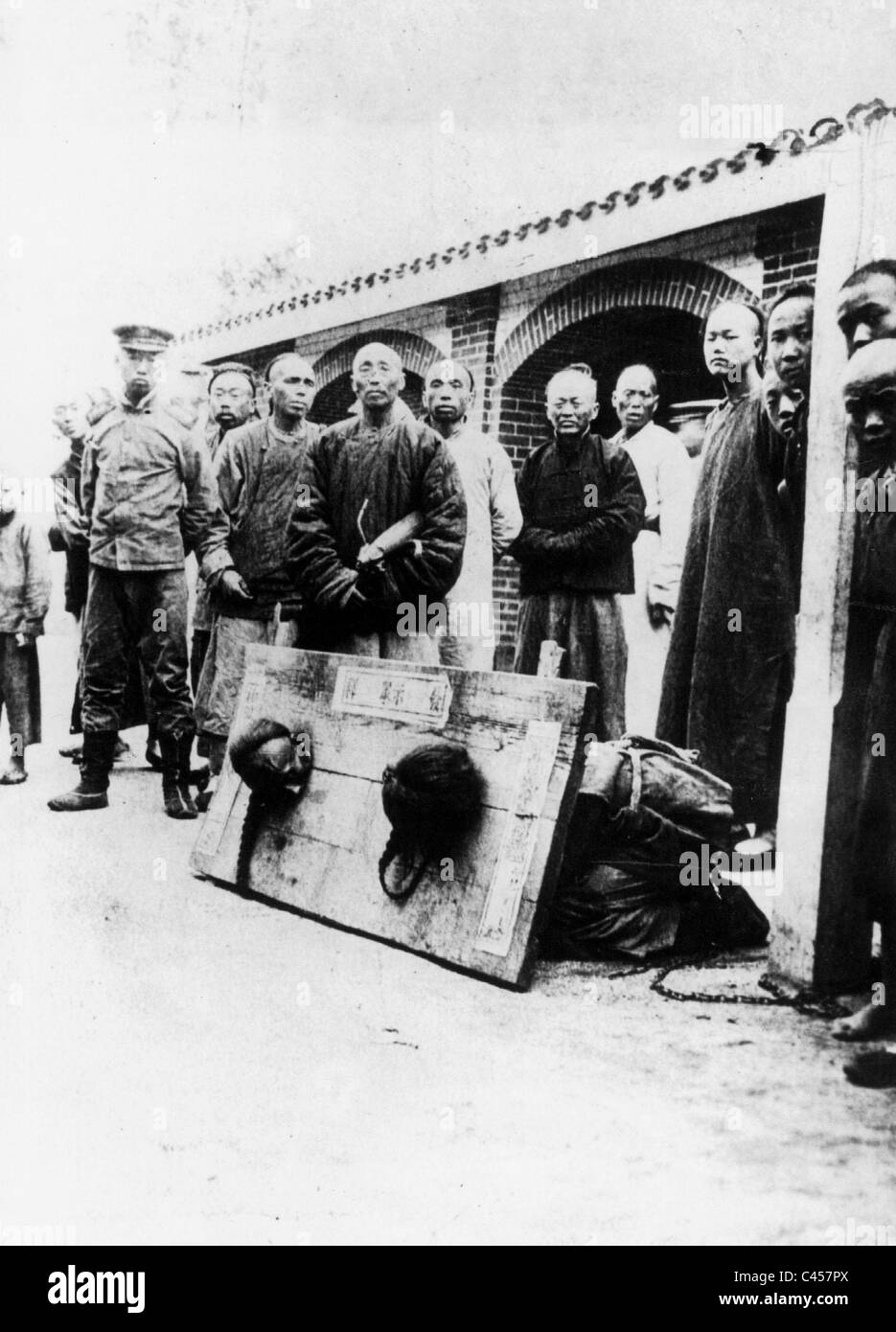 Ejecución en China, 1927 Foto de stock