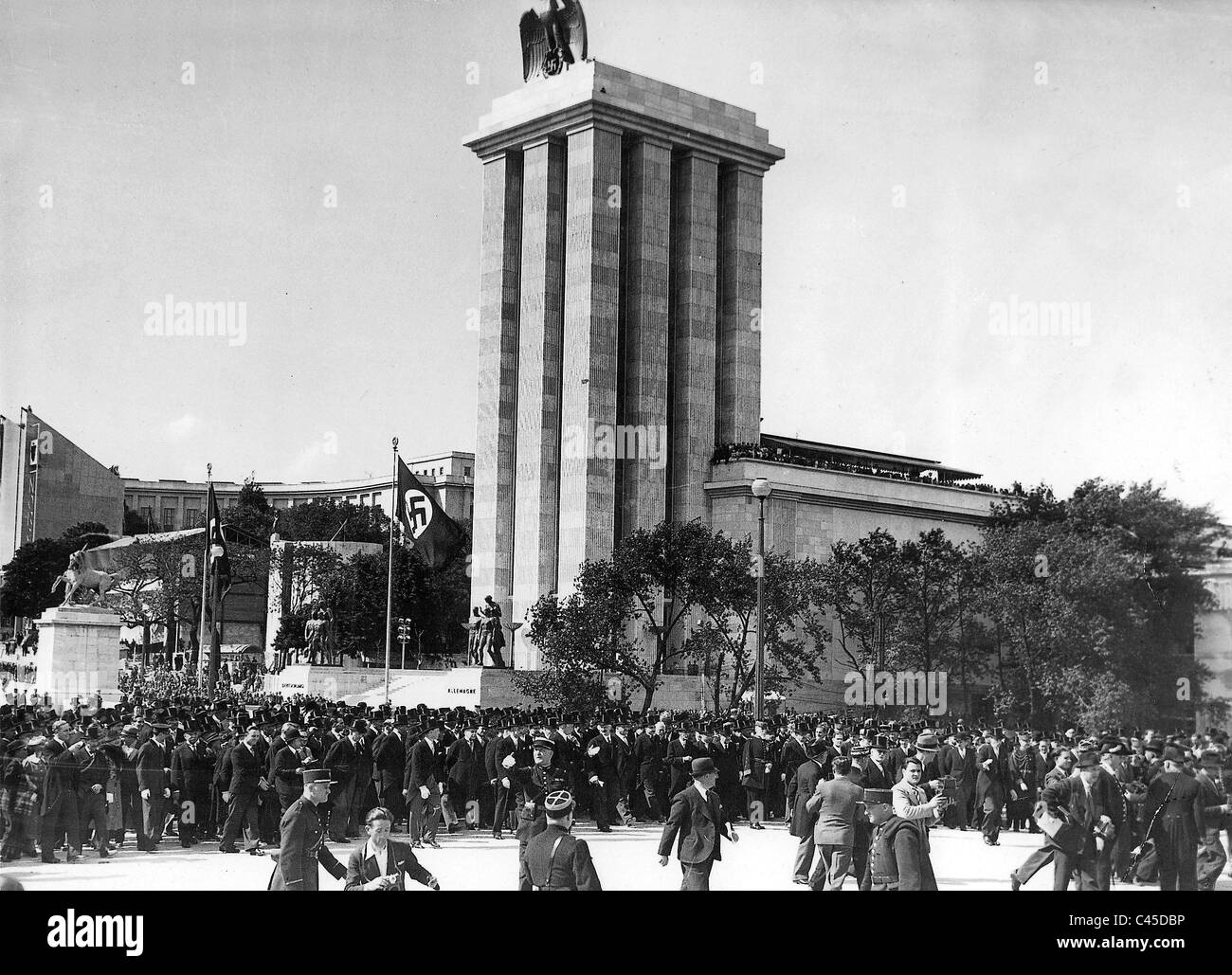 Pabellón alemán en la Exposición Universal de París de 1937 Fotografía