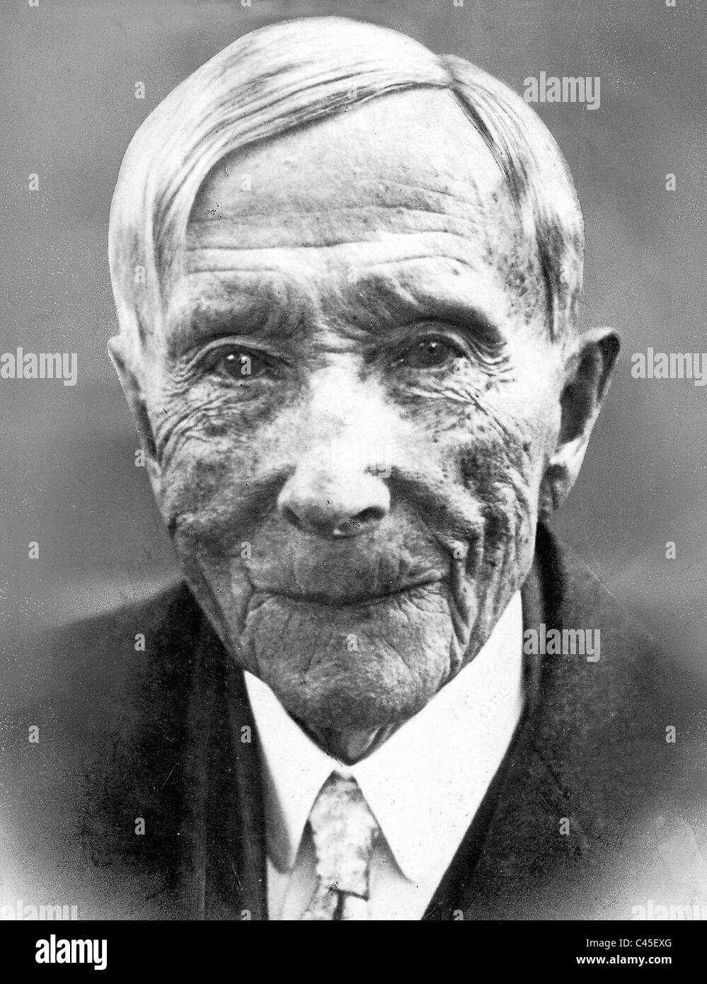 John Davison Rockefeller, 1929 Fotografía de stock Alamy