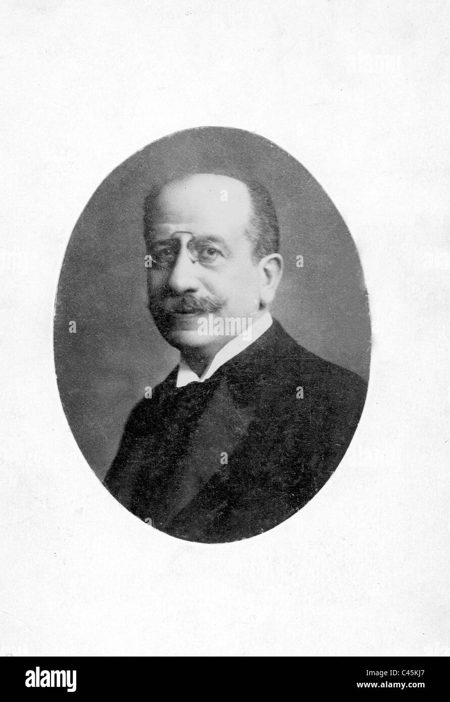Albert Ballin, 1911 Foto de stock