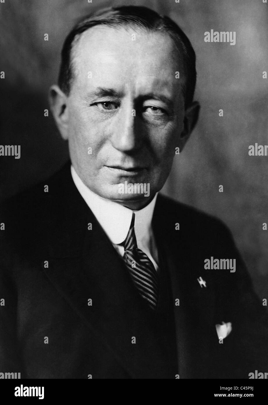 Guglielmo Marconi Foto de stock