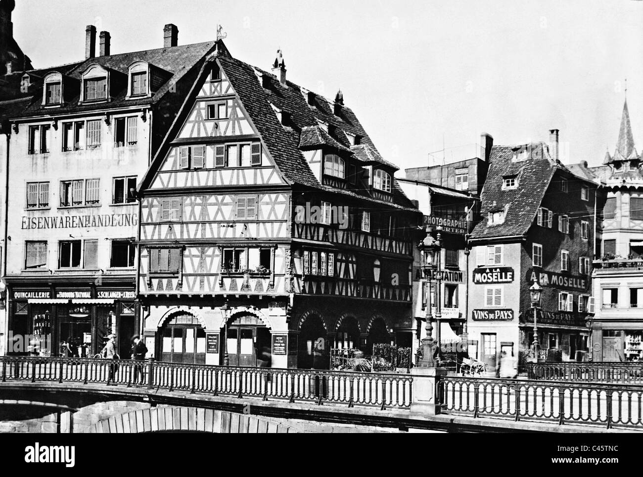 Estrasburgo, 1931 Foto de stock