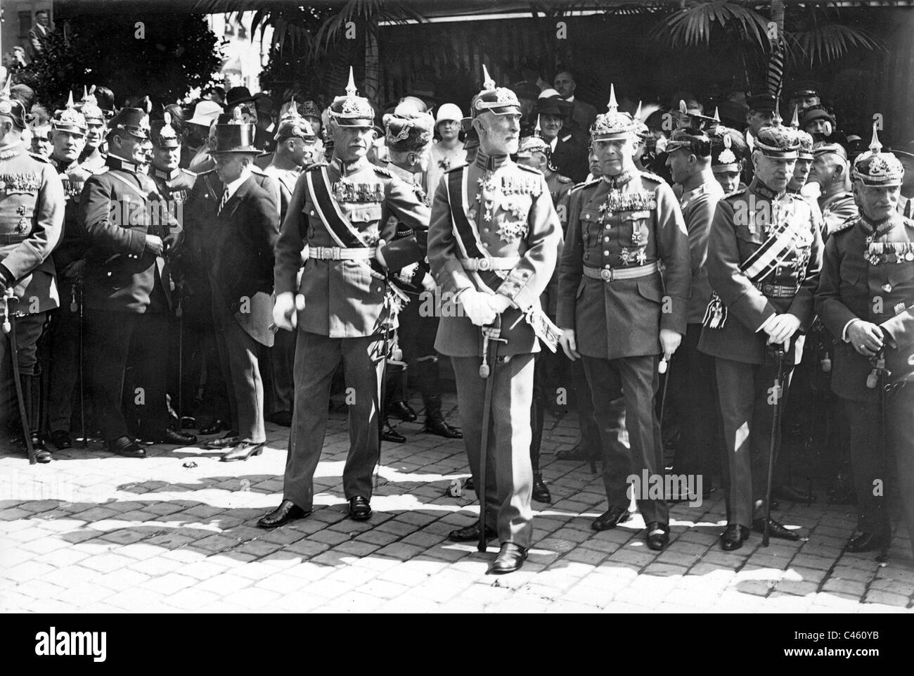 Rupprecht de Bavaria, en el Día del Ejército y la Marina en Nuremberg, 1926 Foto de stock