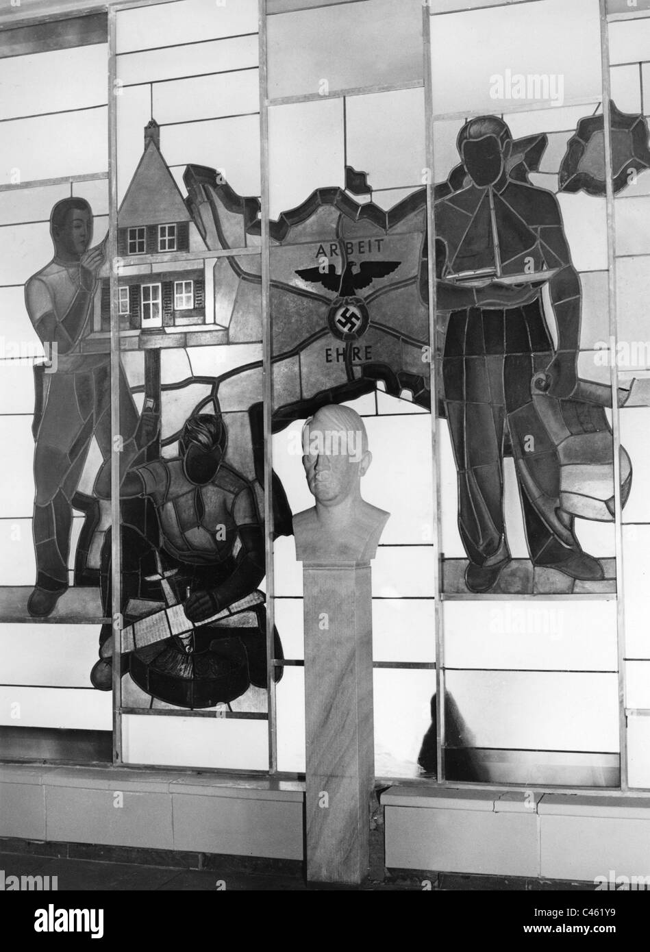 El arte del Tercer Reich: artesanía, 1933-1945 Foto de stock