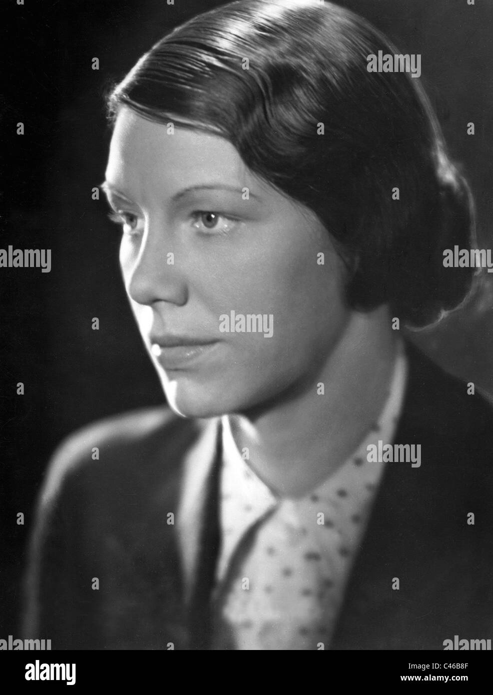 Elisabeth Flickenschildt en 'Ein Maedchen geht una tierra', 1938 Foto de stock