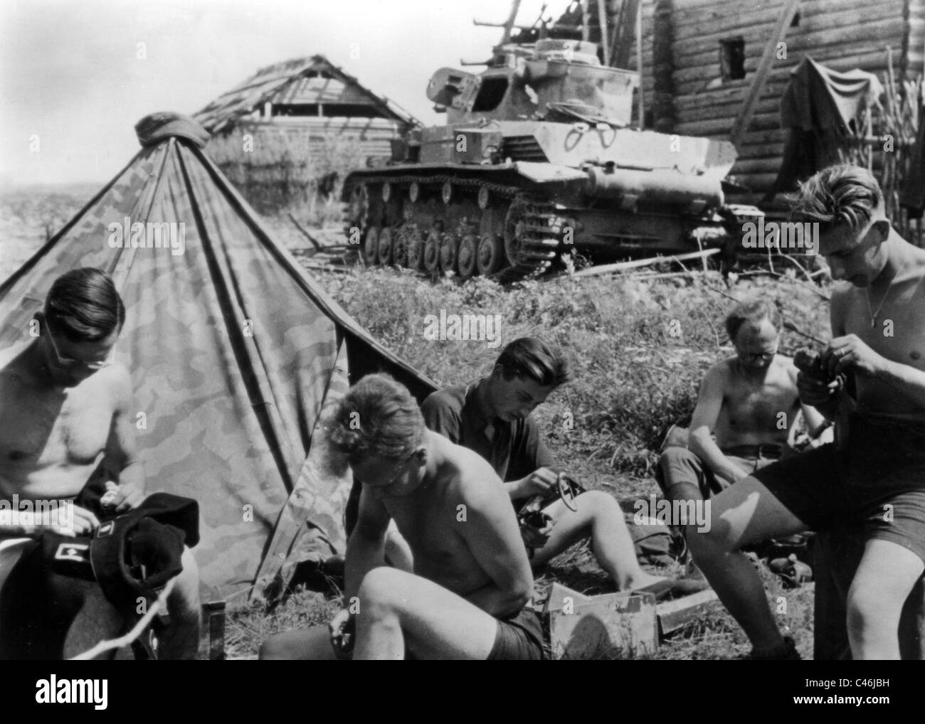 Segunda Guerra Mundial batallas cerca de Rzhev, 19421943 Fotografía