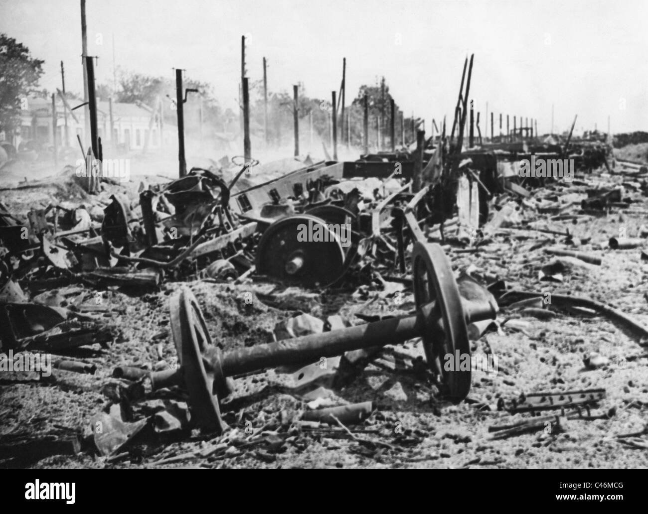 Segunda Guerra Mundial la batalla de Uman, agosto de 1941 Fotografía
