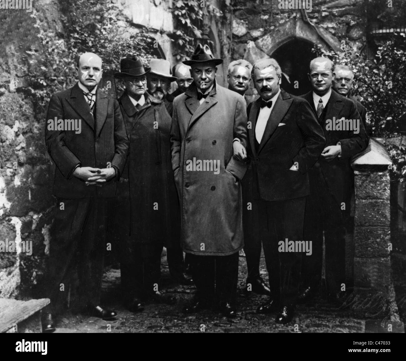 Freiherr von Muenchhausen Boerris Foto de stock