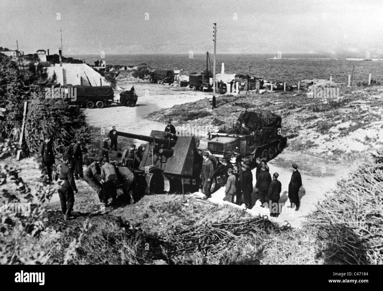 Segunda Guerra Mundial: el frente occidental. La invasión de las tropas del  Eje en el sur de Francia, noviembre de 1942 Fotografía de stock - Alamy