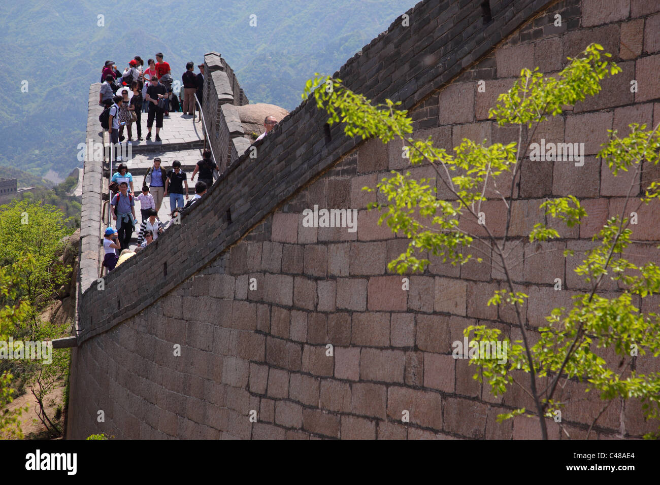 La Gran Muralla de China, Beijing, China Foto de stock