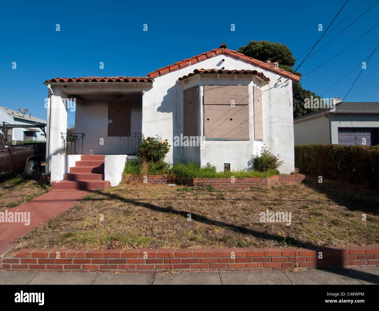 Home foreclosure Foto de stock