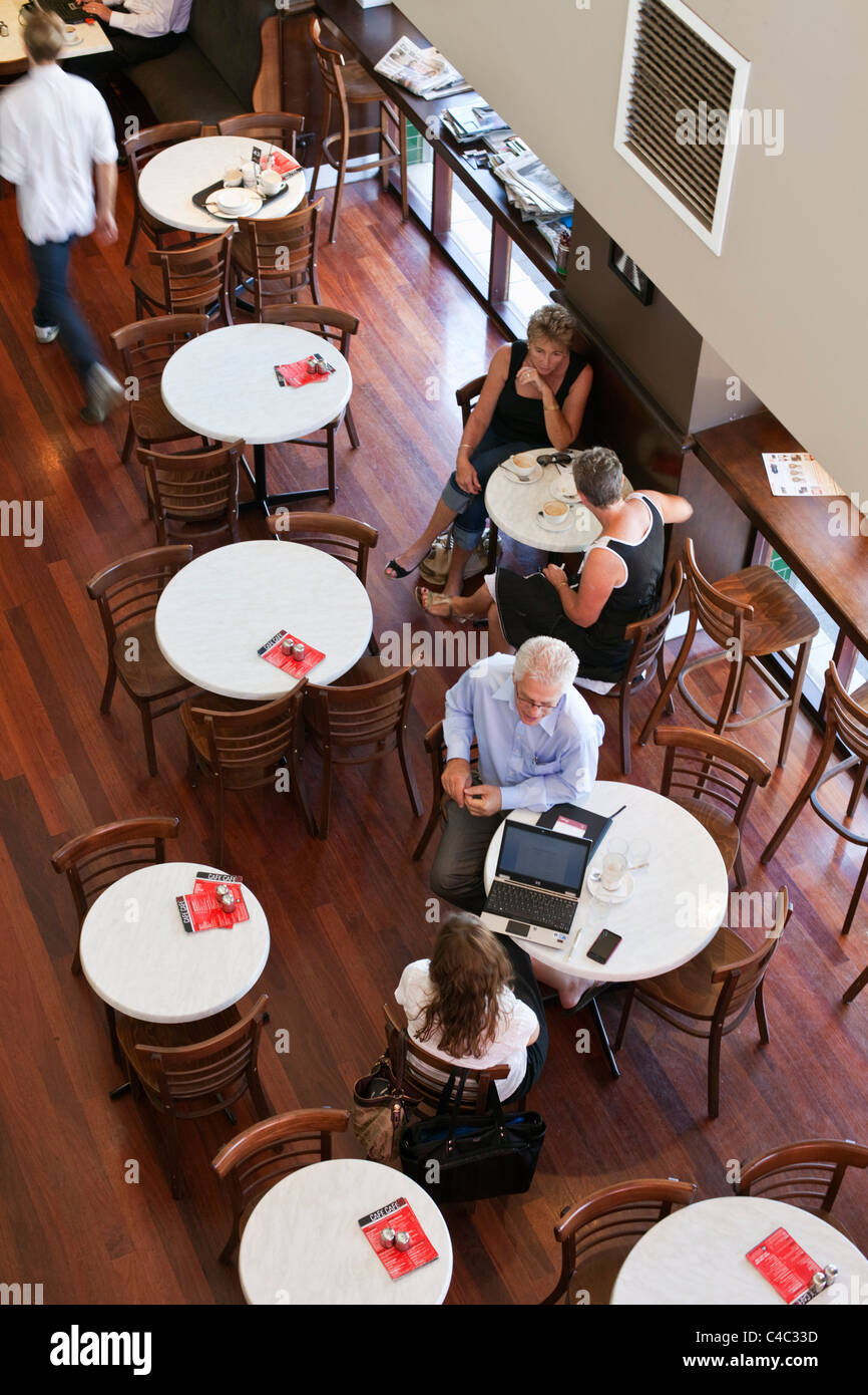Café Café en Subiaco, Perth, Australia Occidental, Australia Foto de stock