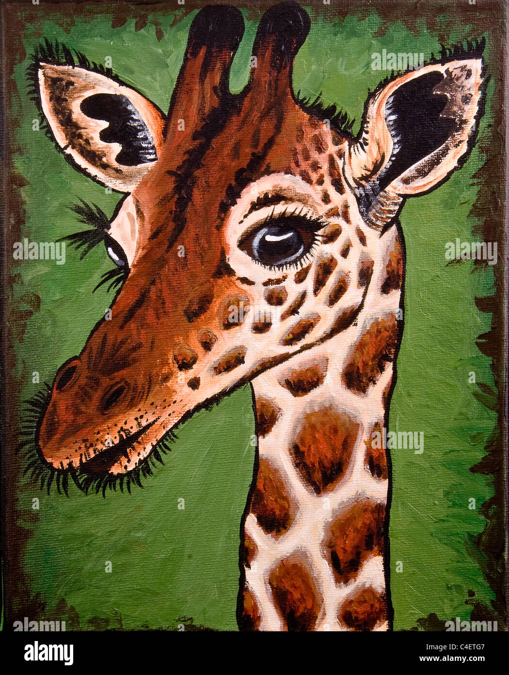 Pintura de jirafas fotografías e imágenes de alta resolución - Alamy