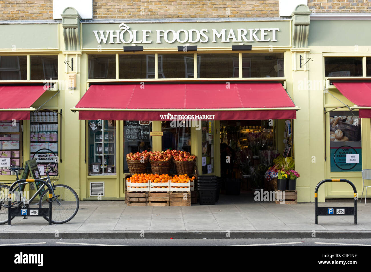 Whole Foods Market en Stoke Newington, Londres, Reino Unido. Foto de stock