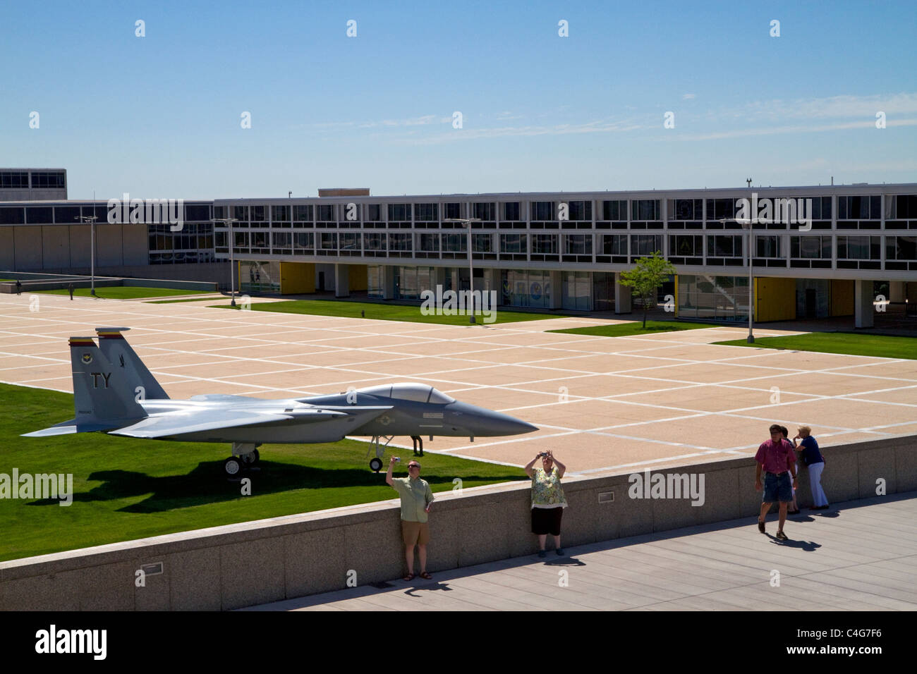 Academia de la Fuerza Aérea en Colorado Springs, Colorado, Estados Unidos. Foto de stock