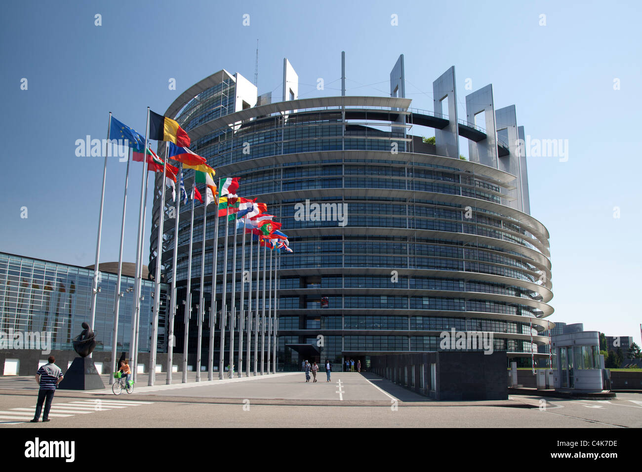Unión Europea, Estrasburgo, Francia, Europa Foto de stock