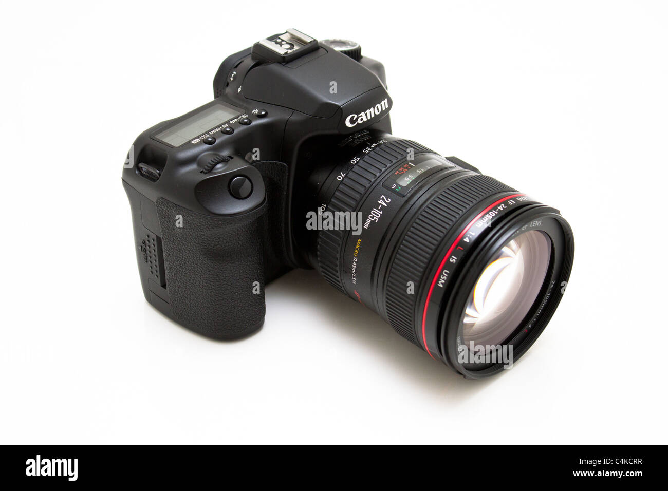 Recorte de la lente de la cámara profesional DSLR Fotografía de stock -  Alamy