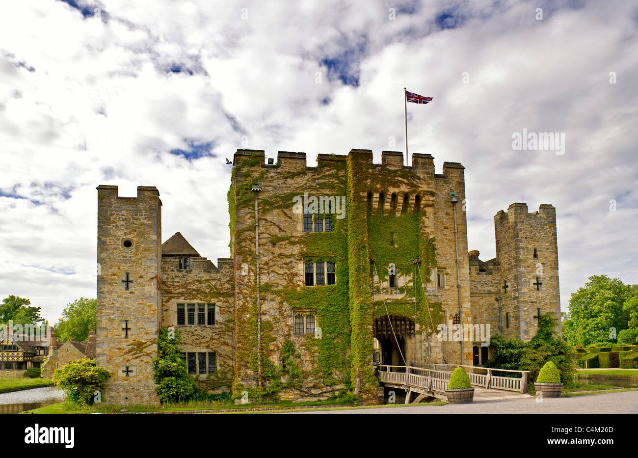 El castillo de Hever en Kent, la casa de Anna Bolena; Schloss Hever