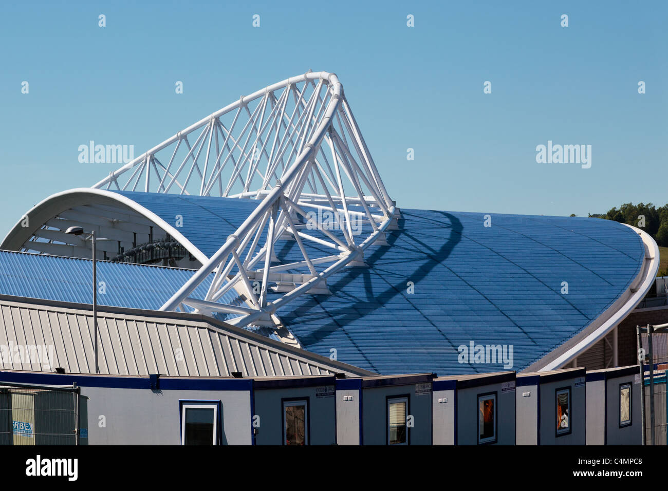 Brighton & Hove Albion Football Club nuevo estadio en Falmer Foto de stock