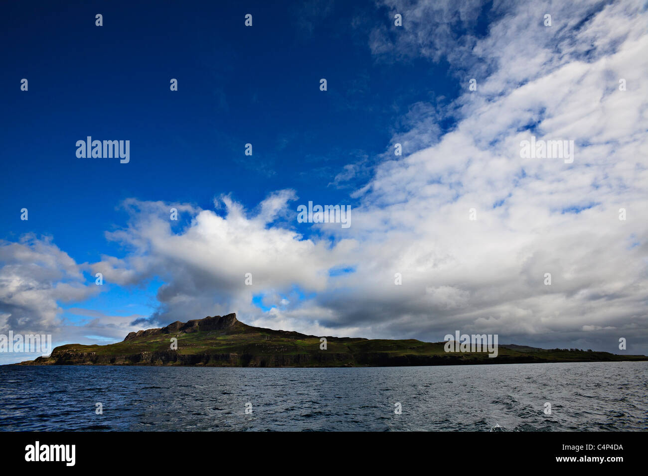 Isla de Eigg, Inner Hebrides. Foto de stock