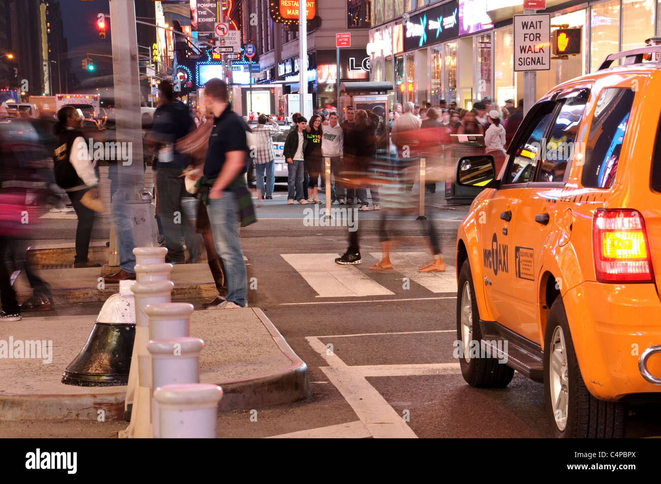 Times Square, 42nd Street, Nueva York, 2011, Foto de stock