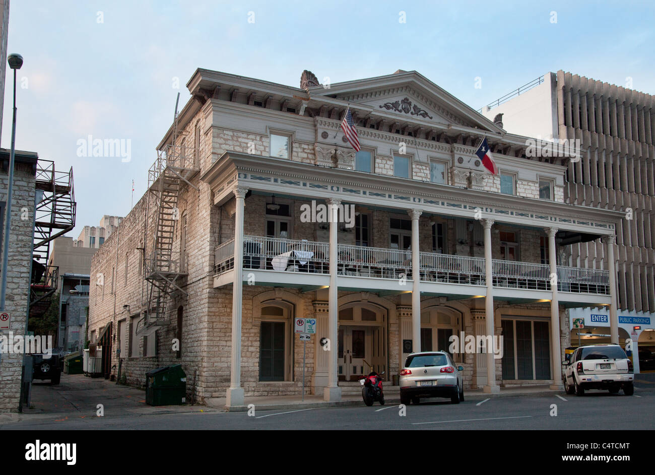 El Mijo Opera House en la calle 8 en Austin, Texas Foto de stock