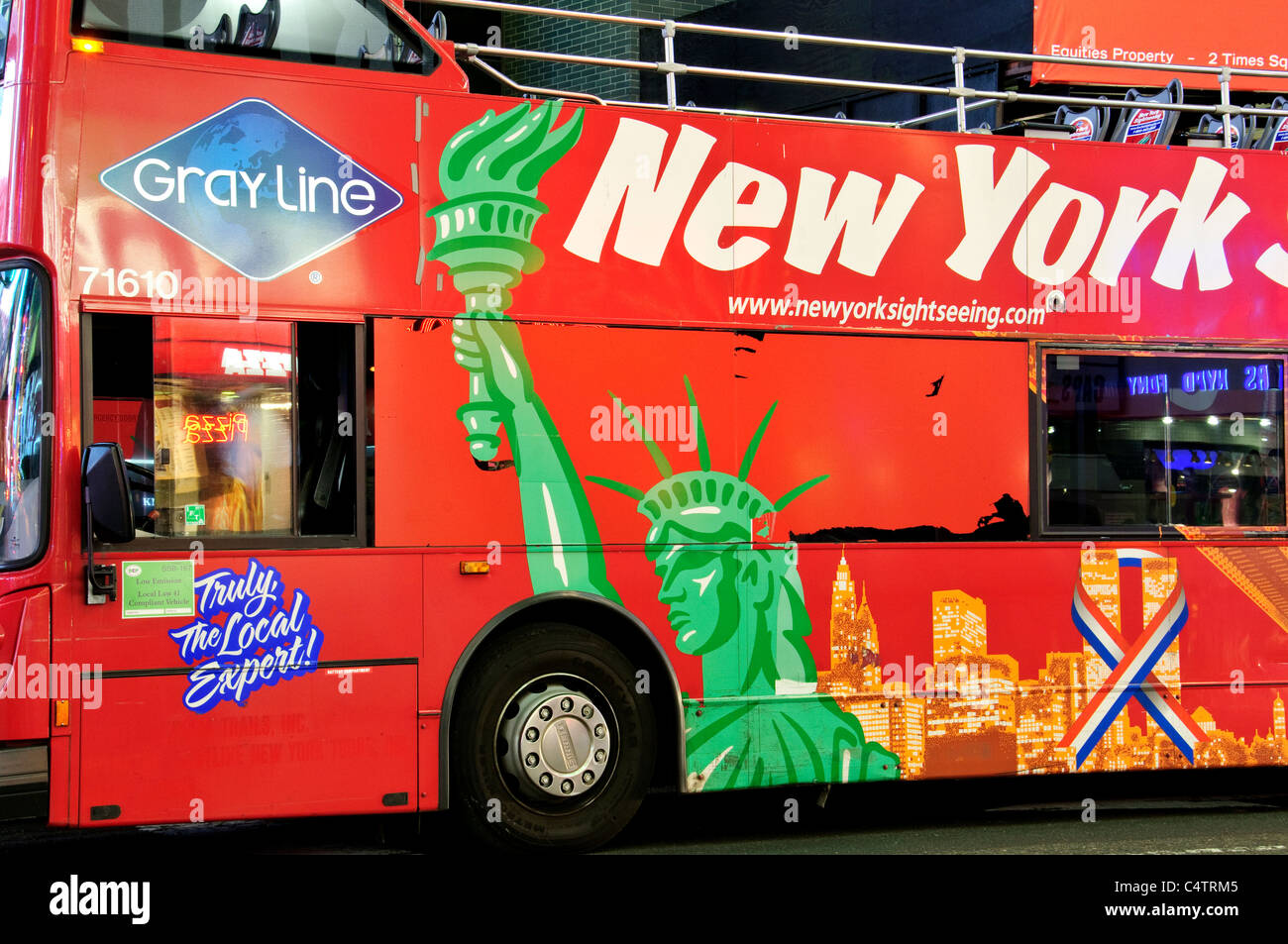 Times Square, 42nd Street, Nueva York, 2011, Foto de stock