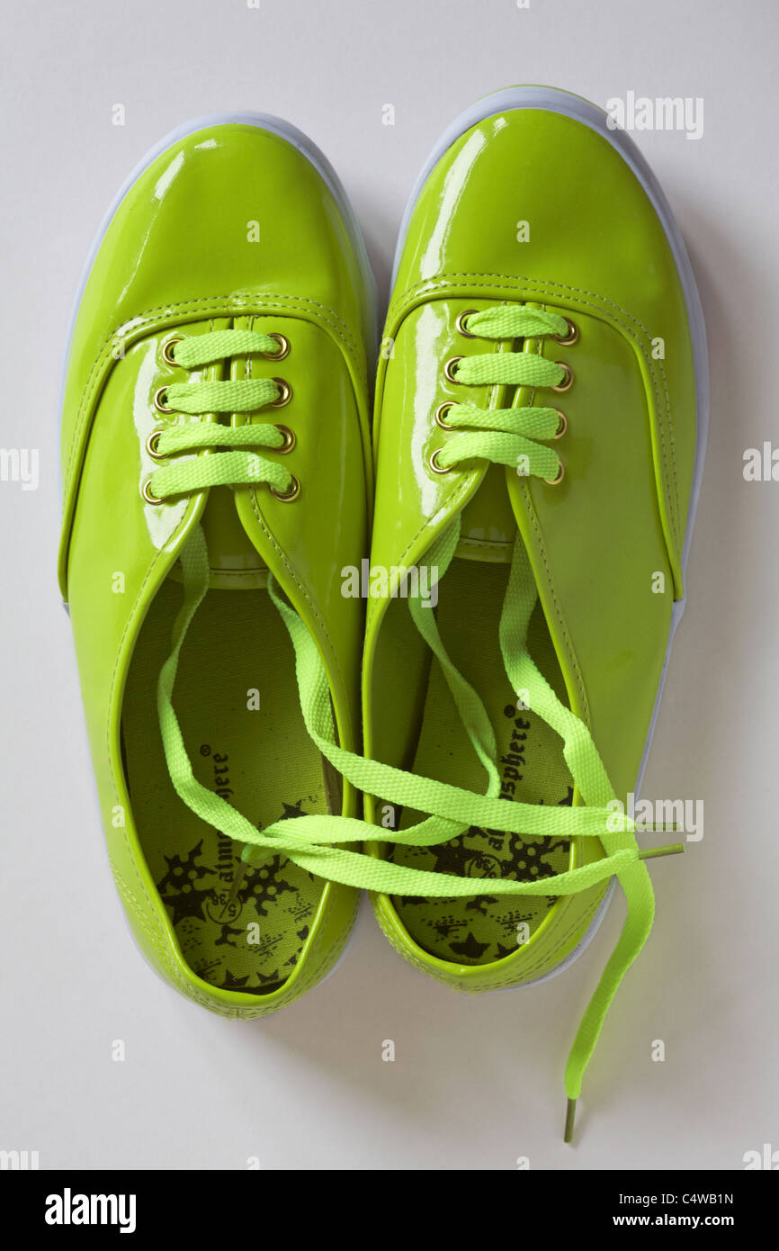 Zapatos verde lima clearance