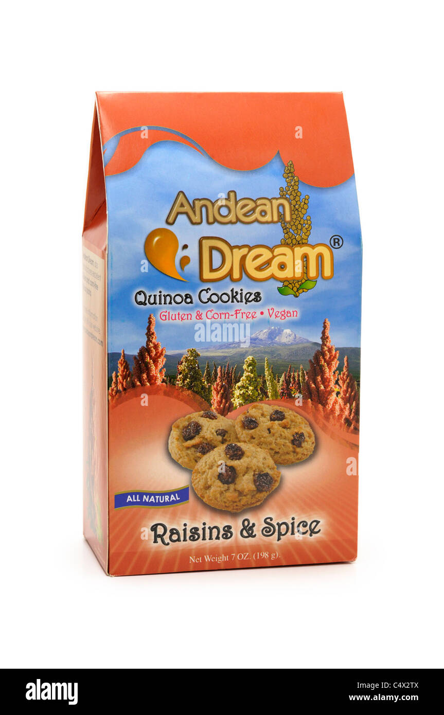 Sin Gluten, quinoa Cookies Foto de stock